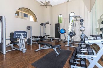 Gym equipment at The Aliante by Picerne, Scottsdale
